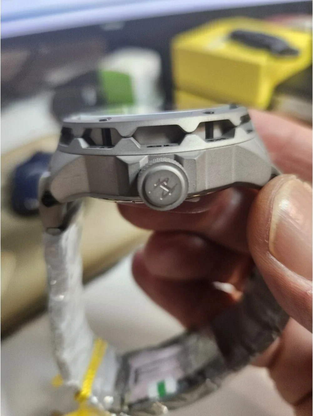 Invicta Eclipse Automatic Shot Blast Titanium 50mm (50036)